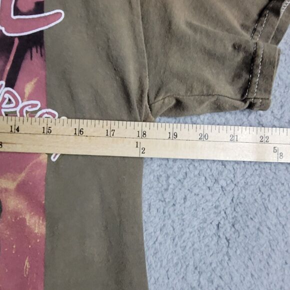 Easy E Tee Shirt Graphic Crew Neck Short Sleeve Express Yourself Brown Size M - Picture 4 of 7